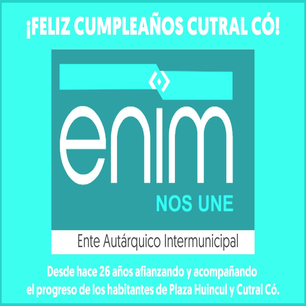 Feliz Aniversario Cutral Co